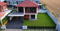 บ้านเดียว รีโนเวทใหม่ ใกล้ทางด่วนจตุโชติ ใหญ่ที่สุด 86 ตร.ว แปลงมุม โครงการ เดอะริคโค้ เรสซิเดนซ์ วงแหวนฯ–หทัยราษฎร์