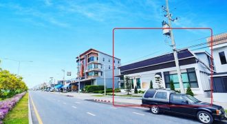 หน้าหมู่บ้านหรูนับ10,000หลัง โฮมออฟฟิศ เมกาโฮม คลีนิคความงาม ร้านนวด 4ห้อง 250ตรม. มีนบุรี 1 กม. หทัยราษฎร์ ติดถนนสามวา 80ตร.ว.