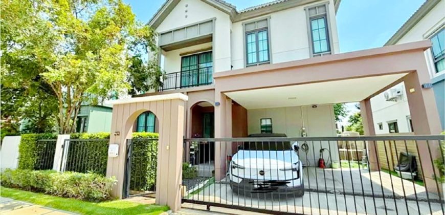 บ้านเดี่ยวสไตล์โมเดิร์น 4 นอน 4 น้ำ5 แอร์ ราชพฤกษ์-345 โรบินสันไลฟ์สไตล์ ราชพฤกษ์ 1.05กม. รพ.ปากเกร็ด 2 1.2 กม. 54 ตร.ว.200 ตร.ม.