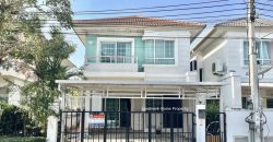 LM26-0059 ขายบ้านเดี่ยว 2 ชั้น ชวนชื่น สิรินทร์ พระราม7 พื้นที่ 37 ตรว 4 ห้องนอน 2 ห้องน้ำ ใกล้เซ็นทรัลปิ่นเกล้า