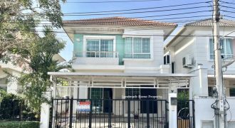 LM26-0059 ขายบ้านเดี่ยว 2 ชั้น ชวนชื่น สิรินทร์ พระราม7 พื้นที่ 37 ตรว 4 ห้องนอน 2 ห้องน้ำ ใกล้เซ็นทรัลปิ่นเกล้า