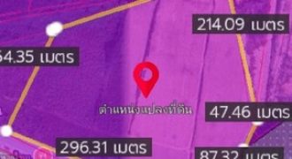 ขายที่ดินสีม่วงเข้มปลวกแดง 46 ไร่ พื้นที่สีม่วงเข้ม ใกล้นิคมอุตสาหกรรม อมตะซิตี้ (โซนจีน)