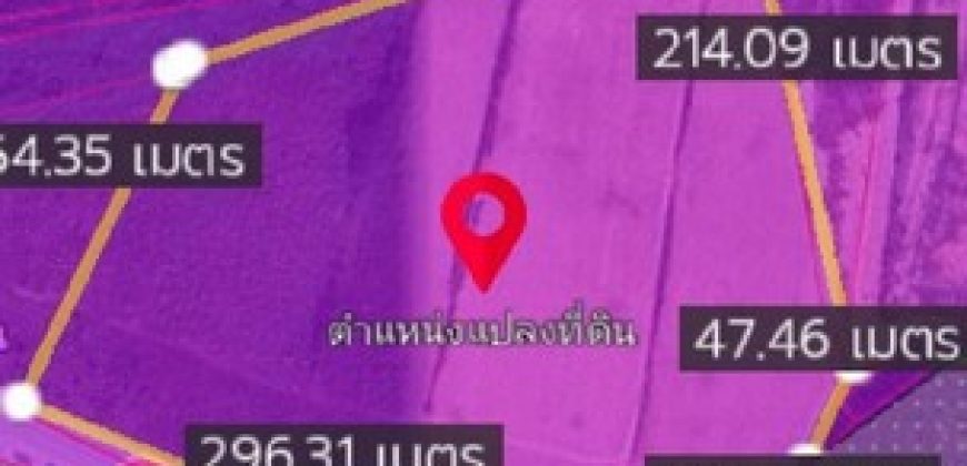 ขายที่ดินสีม่วงเข้มปลวกแดง 46 ไร่ พื้นที่สีม่วงเข้ม ใกล้นิคมอุตสาหกรรม อมตะซิตี้ (โซนจีน)