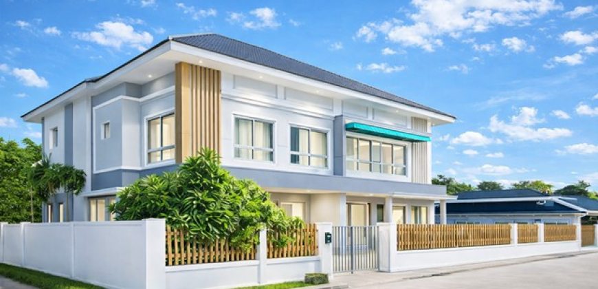 บ้านแฝด 2 ชั้น2 น้ำ ฟังก์ชันครบพร้อมอยู่ ประชาอุทิศ 90 35ตร.ว. 140ตร.ม. 3นอน ใกล้โลตัส บ้านคลองสวน 800 เมตร