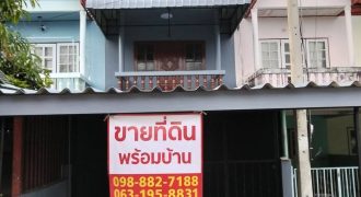 ขายทาว์นเฮ้าส์ 2 ชั้น หมู่บ้านโชคบุญมี 3 อำเภอชะอำ จังหวัดเพชรบุรี