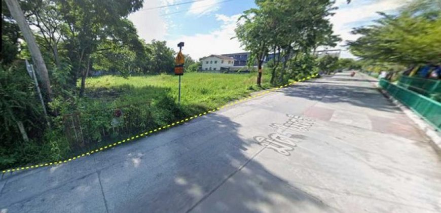ดินขายที่ดินเปล่าหนองจอก ถ.มิตรไมตรี เนื้อที่ 1-3-29 ไร่ แขวงกระทุ่มราย เขตหนองจอก กทม. ราคา 17,000,000 บาท