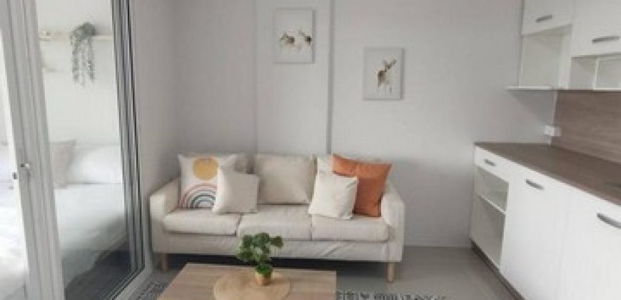 ให้เช่าคอนโด ตึก E2 ชั้น 8 โครงการซิตี้ วิลล่า วิวสระว่ายน้ำ fully furnished ย่านลาดพร้าว ใกล้ BTS ลาดพร้าว 101