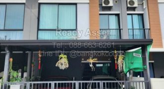 S68-05-01 ขายทาวน์เฮ้าส์ ใกล้ MRTหลักสอง ยูนิโอทาวน์ เพชรเกษม 110 เนื้อที่ 18.5 ตรว 3นอน 2น้ำ จอดรถได้ 2 คัน