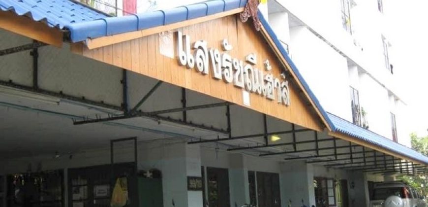 ขายอพาร์ทเมนท์ และ พร้อมที่ดินใจกลางเมืองเชียงใหม่ 8 ชั้น แยกแอร์พอร์ต