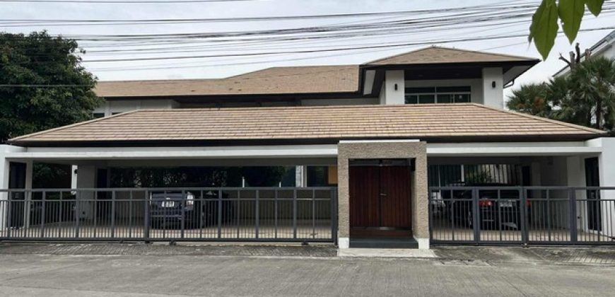 ให้เช่าบ้านเดี่ยว 2 ชั้น 259.3 ตรว ซอยโยธินพัฒนา 9 หมู่บ้านไพรเวท เนอวาน่า ลาดพร้าว ตรงข้ามเดอะคริสตัล พร้อมสระว่ายน้ำส่วนตัว