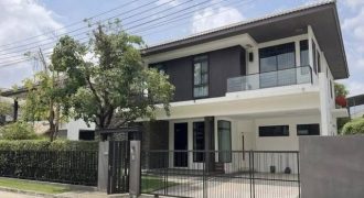 ให้เช่าบ้านเดี่ยว 2 ชั้น 83 ตรว. 4 ห้องนอน มัณฑนา ศรีนครินทร์-บางนา โซนส่วนตัว ใกล้คลับเฮาส์ ใกล้ Food Land ศรีนครินทร์