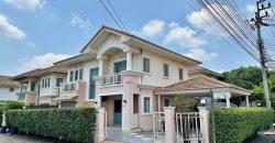 ให้เช่าบ้านเดี่ยว 2 ชั้น 55 ตร.ว. พฤกษาวิลเลจ 5 (คลองถนน) หลังมุม บางบัวทอง นนทบุรี