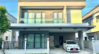 รหัสC7145 ให้เช่าบ้านเดี่ยว 2ชั้น โครงการเซนโทร ดอนเมือง แจ้งวัฒนะ เลียบคลองปะปา บ้านสวยพร้อมอยู่