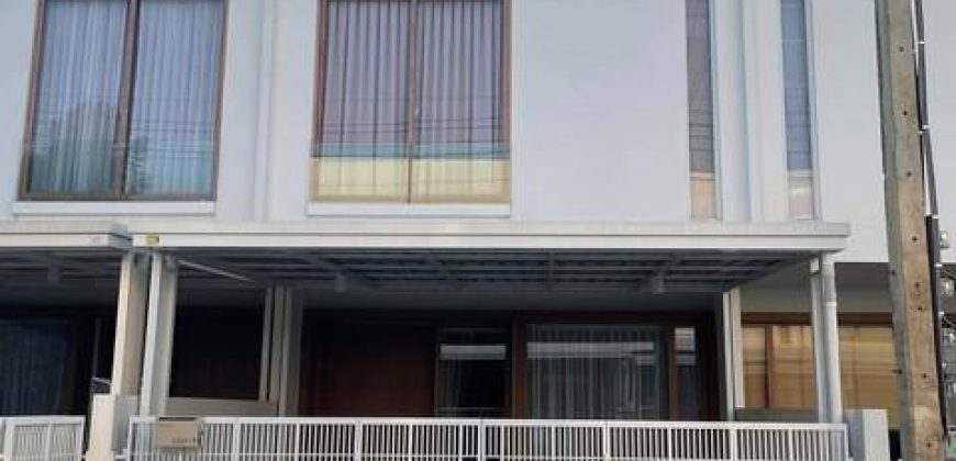ให้เช่าทาวน์โฮม 2 ชั้น 120 ตร.ม. โครงการโนระ บางนา-ตราด กม.10 ใกล้เมกะบางนา