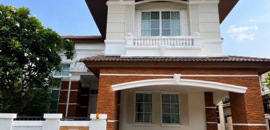 ให้เช่าบ้านเดี่ยว 2 ชั้น 281 ตร.ม. The City ปิ่นเกล้า ถนนบรมราชชนนี 62 ใกล้ตลาดธนบุรี