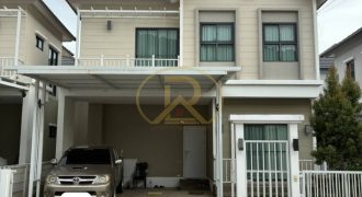 ขายขาดทุน บ้านแฝดสไตล์บ้านเดี่ยว ศรีราชา ฮิลล์ไซด์ ทาวน์ สุขุมวิท-ศรีราชา ใกล้ ม.เกษตรศาสตร์ ศรีราชา ต.ทุ่งสุขลา อ.ศรีราชา จ.ชลบุรี