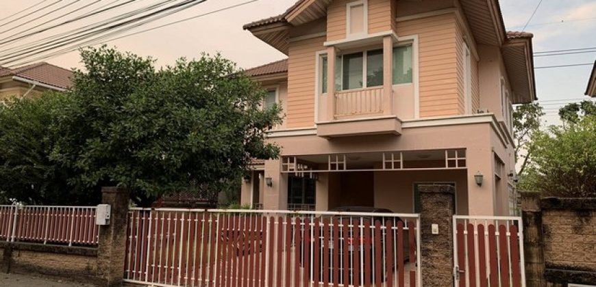 รหัสC7158 ให้เช่าบ้านเดี่ยว 2ชั้น หมู่บ้านเดอร์นอร์ธเทิร์น พรีเมียร์ ถนนพหลโยธิน ใกล้โรงกษาปณ์