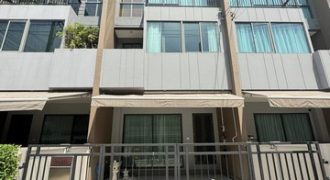 รหัสC7159 ให้เช่าทาวน์โฮม 3ชั้น บ้านกลางเมืองพระราม 9 – กรุงเทพกรีฑา บ้านตกแต่งครบพร้อมอยู่