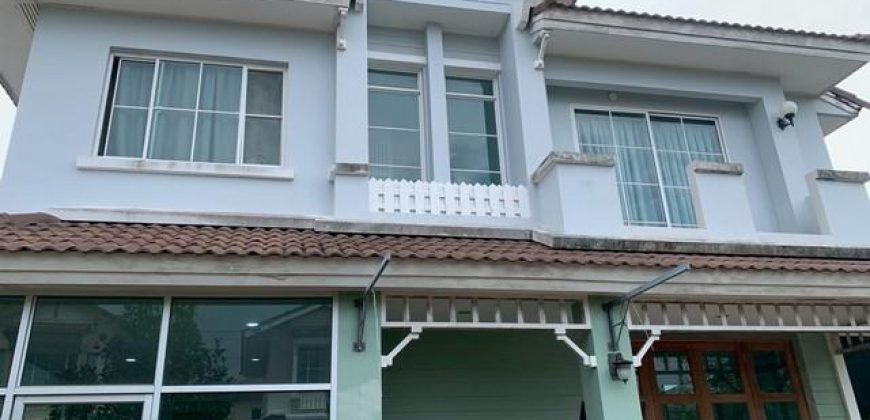 ให้เช่าบ้านเดี่ยว 2 ชั้น 67 ตร.ว. หมู่บ้านชลดา ซอยวัดลาดปลาดุก บางบัวทอง นนทบุรี