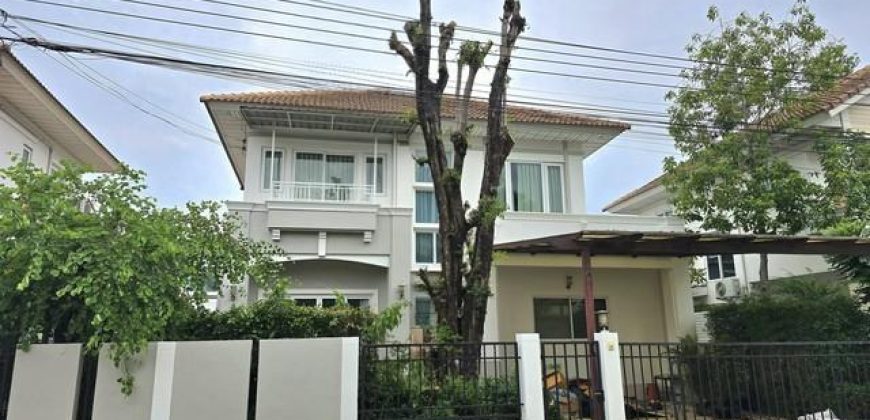 ให้เช่าบ้านเดี่ยว 2 ชั้น 55 ตร.ว. เพอร์เฟค อ่อนนุช-ลาดกระบัง เฟส 4 ใกล้โรบินสันลาดกระบัง