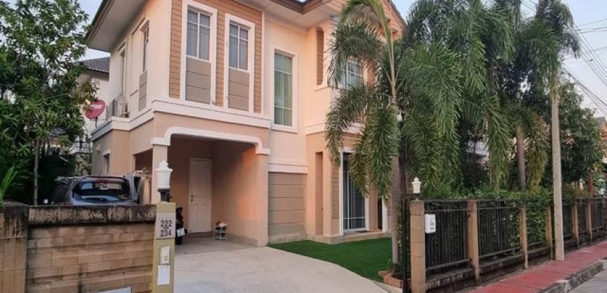 ให้เช่าบ้านเดี่ยว 2 ชั้น 51 ตรว. 3 ห้องนอน หมู่บ้านภัสสร 28 กิ่งแก้ว – หนามแดง ใกล้เมกะบางนา