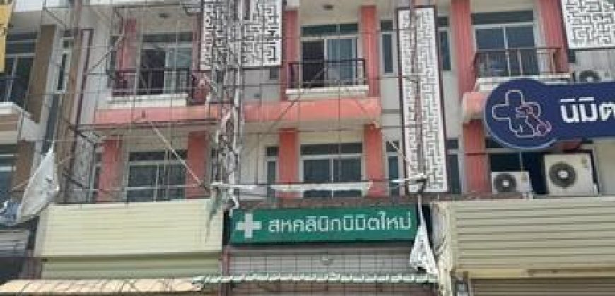 ขายอาคารพาณิชย์ 4 ชั้น 17.1 ตร.ว. โครงการ เค ริชทาวน์ เขตคลองสามวา