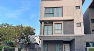 ให้เช่าบ้านเดี่ยว3ชั้น4นอนบ้านกลางเมืองรามอินทรา83สเตชั่นติดสวนบ้านหัวมุมใกล้รถไฟฟ้าสายสีชมพู
