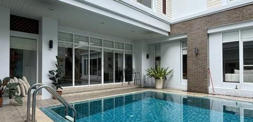 ให้เช่าบ้านเดี่ยว 2 ชั้น 400 ตร.ม. การ์เด้น วิลเลจ สุขุมวิท 36 ใกล้ BTS ทองหล่อ