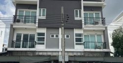 HR 10035 ให้เช่า ขายโฮมออฟฟิศ 3 ชั้น หมู่บ้านชวนชื่นโมดัส วิภาวดี พร้อมโกดัง ติดริมถนนใหญ่วิภาวดี