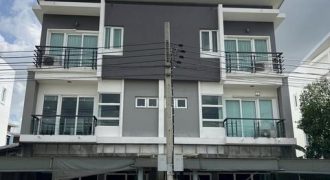 HR 10035 ให้เช่า ขายโฮมออฟฟิศ 3 ชั้น หมู่บ้านชวนชื่นโมดัส วิภาวดี พร้อมโกดัง ติดริมถนนใหญ่วิภาวดี