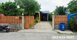 ขายบ้านสวนแสนสวย 160 ตรว. อ.องครักษ์ จ.นครนายก มีสนามหญ้าหน้าบ้านกว้าง ร่มรื่นสบายตา ใกล้ถนนรังสิต-นครนายก 1.5 กม.