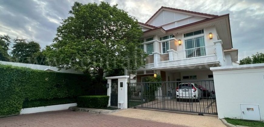 ลดราคาด่วน บ้านเดี่ยว นันทวัน แจ้งวัฒนะ – ราชพฤกษ์ ติด MRT สถานีแยกปากเกร็ด 