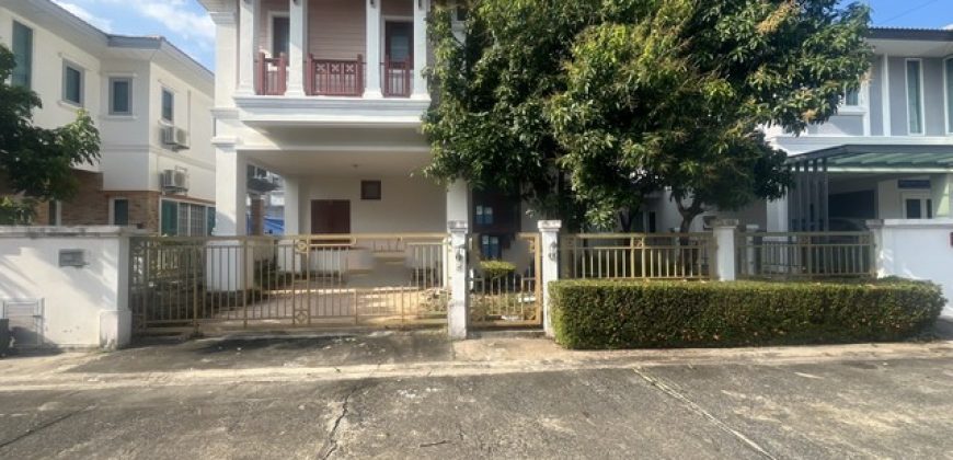 ขายบ้านเดี่ยว โครงการบ้านฟ้ากรีนพาร์ค ธนบุรีรมย์ ถนนประชาอุทิศ