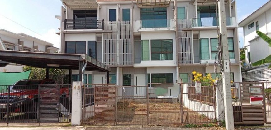 ขายทาวน์โฮม 2 ชั้น บ้านใหม่ พระราม 2 พุทธบูชา 2 กรุงเทพ