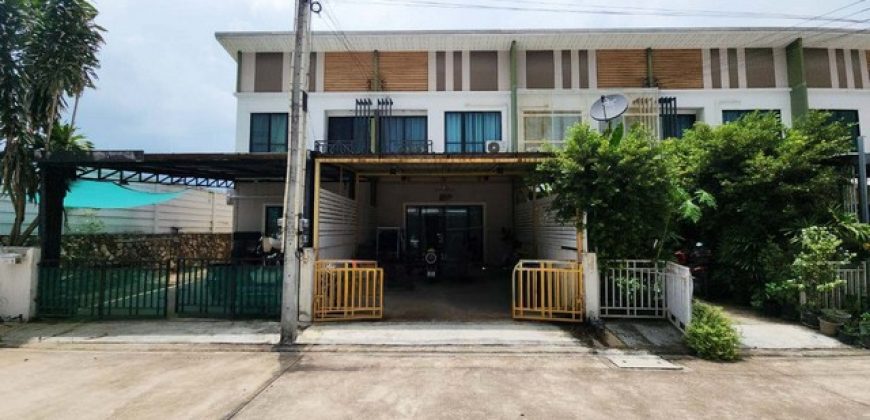 ขายทาวน์เฮ้าส์ หมู่บ้านเอสซี วิลเลจ (ระยอง-นิคมพัฒนา) ซอย 2 ระยอง