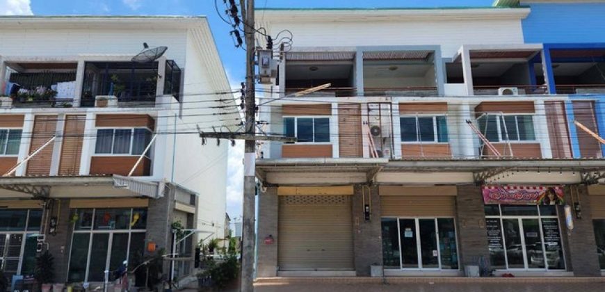 ขายอาคารพาณิชย์ หมู่บ้านเดอะเมทโทร เพลินใจ 5 ถนนขนส่งจังหวัดระยอง ระยอง