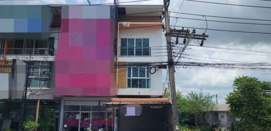 ขายอาคารพาณิชย์ ถนนปลวกแดง-ห้วยปราบ ระยอง