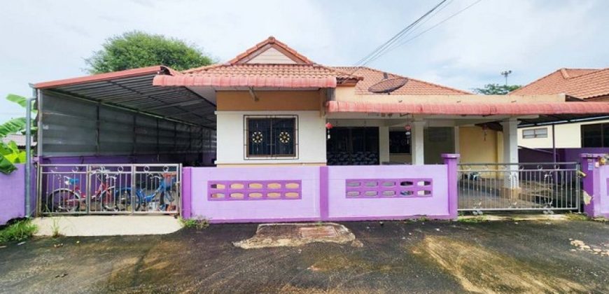 ขายบ้านเดี่ยว หมู่บ้านพัฒธา 2 ซอยเทศบาล 47/1 ถนนสายเนินประปรอก-เขาภูศร ระยอง