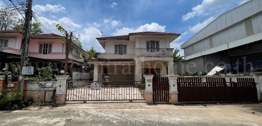 บ้านเดี่ยว นลินวิลล์ 2 ทำเลต้นโครงการ แปลงริม ทำเลดี