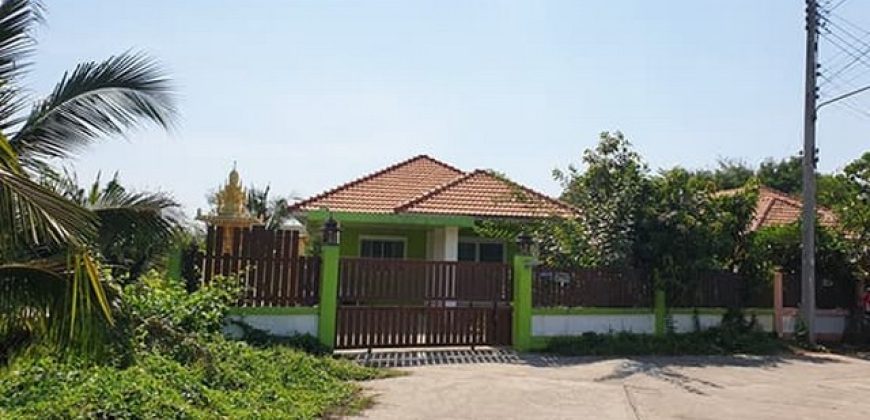 ขายบ้านเดี่ยว หมู่บ้านราชพฤกษ์ ถนนสายพงสวาย-บางป่า ราชบุรี