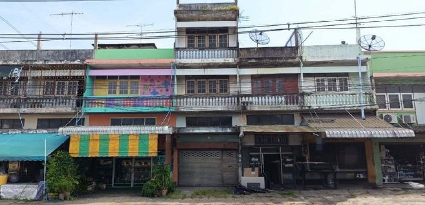 ขายอาคารพาณิชย์ ถนนสายบางแพ-ดำเนินสะดวก อำเภอบางแพ ราชบุรี