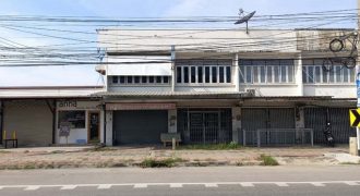 ขายอาคารพาณิชย์ ถนนสายบางแพ-ดำเนินสะดวก อำเภอบางแพ ราชบุรี