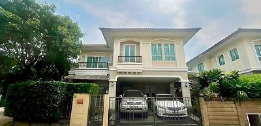 ขาย บ้านเดี่ยว หมู่บ้านภัสสร เพลสทีจ อ่อนนุช ถนนเฉลิมพระเกียรติ ร.9 ซอย 87 อ่อนนุช ใกล้เมกาบางนา ย่านประเวศ ภัสสรเพลสทีจอ่อนนุช