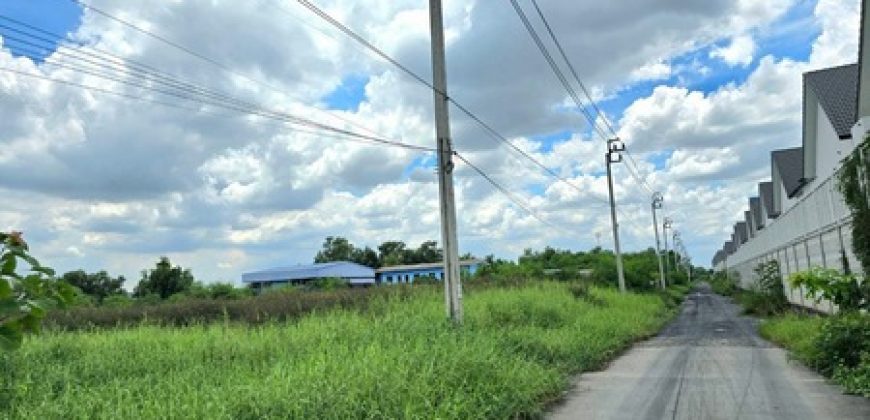 ขาย ที่ดิน 2 ไร่ 10 ตรว. ซอยกาญจนาภิเษก 4 เขตสายไหม เหมาะสำหรับทำบ้าน ออฟฟิศ ใกล้แฟชั่นไอซ์แลนด์
