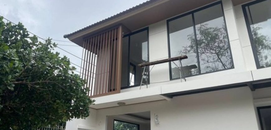 ให้เช่า บ้านเดี่ยวหรู ทำเลทอง ปรีดีพนมยงค์ 42 บ้านสร้างใหม่ ใกล้BangkokPrepInternationalSchool