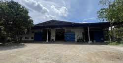 โรงงานให้เช่า หรือ จะเช่าทำเป็นโกดังเก็บสินค้าอยู่ ต.เกาะขนุน อ.พนมสารคาม จ.ฉะเชิงเทรา