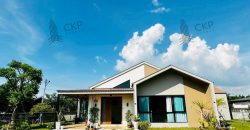 ขาย บ้านเดี่ยว สไตล์นอร์ดิก 4 ห้องนอน พร้อมที่ดิน 432 ตร.วา ใกล้ถ.หนองเกตุ บางละมุง