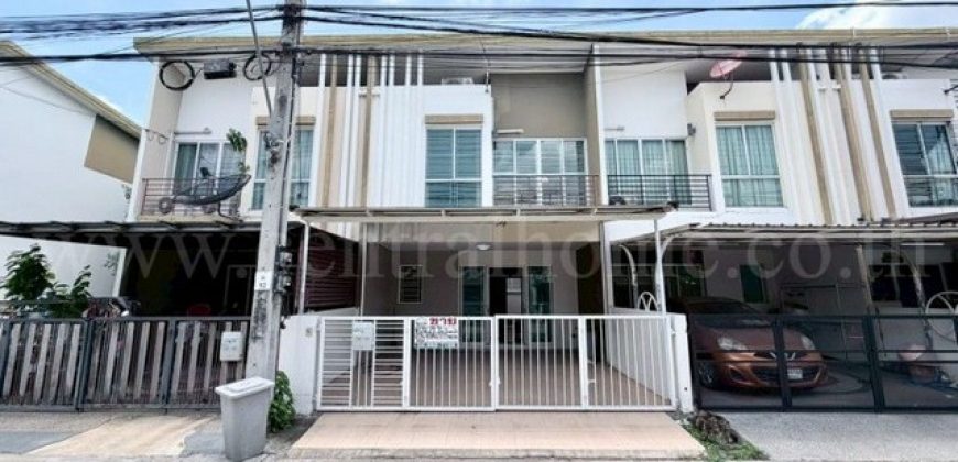 ทาวน์โฮม ซิตี้เซนส์ สรงประภา-ประชาอุทิศ ราคาถูก ใกล้ SRT ดอนเมือง