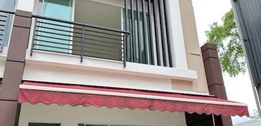 BH4141 ให้เช่าทาวน์โฮม 3 ชั้น บ้านกลางเมือง พระราม 3 – ราษฎร์บูรณะ ทำเลดี ใกล้ส่วนกลาง พร้อมเข้าอยู่