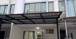 BH4138 ให้เช่าทาวน์โฮม 3 ชั้น The Private สุขุมวิท-บางจาก ใกล้ BTS บางจาก เพียง 900 เมตร พร้อมเฟอร์นิเจอร์ครบ